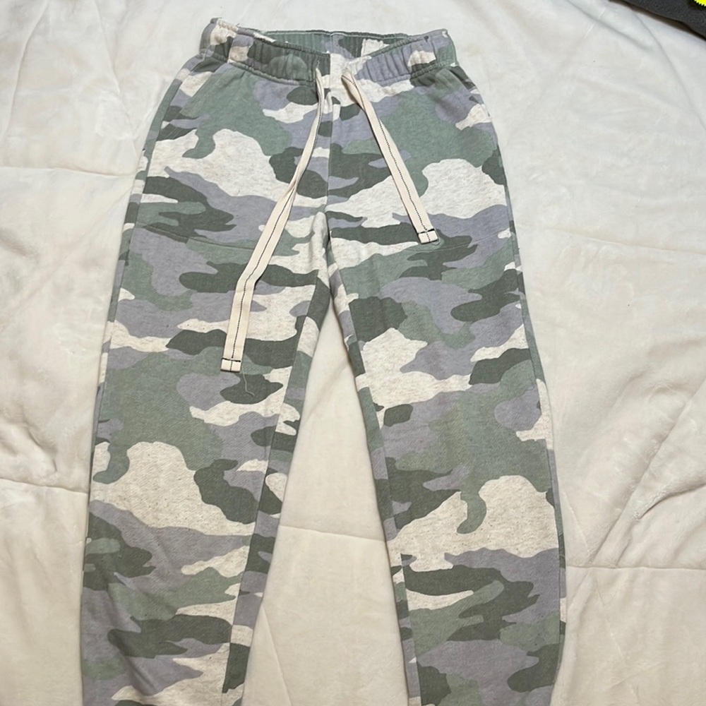 Camo sweatpants